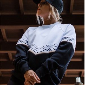 All I Do is Brunch Sweater Black/White SDxWFA